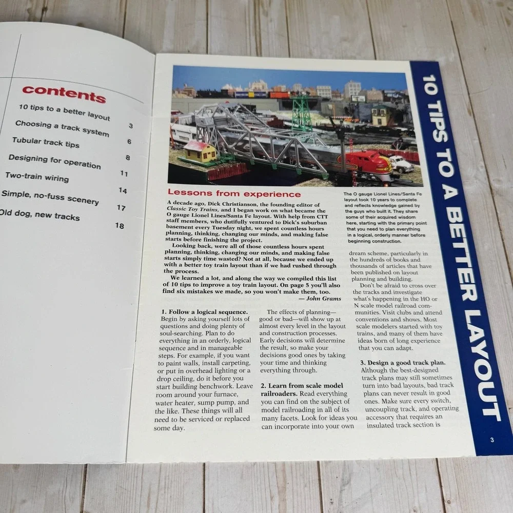 Get Started in Toy Trains Kalmbach Publishing 2006 Model Railroading Guide